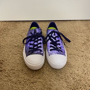 Converse Low-tops Reflective Japanese Lunarlon Purple Sneaker’s